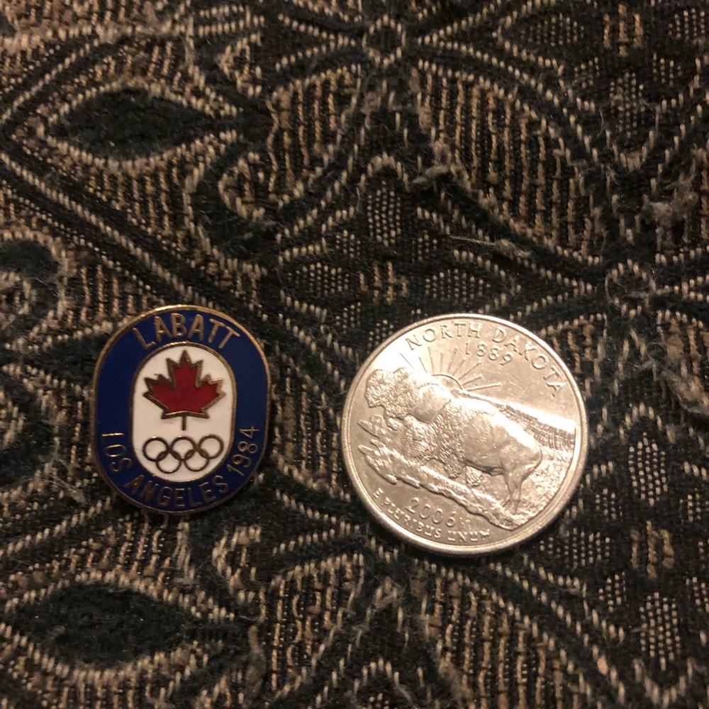 1984 Los Angeles Olympic Pin - Labatt